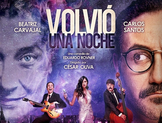 El Romea acoge el estreno nacional de ‘Volvió una noche’ protagonizada por Beatriz Carvajal y Carlos Santos