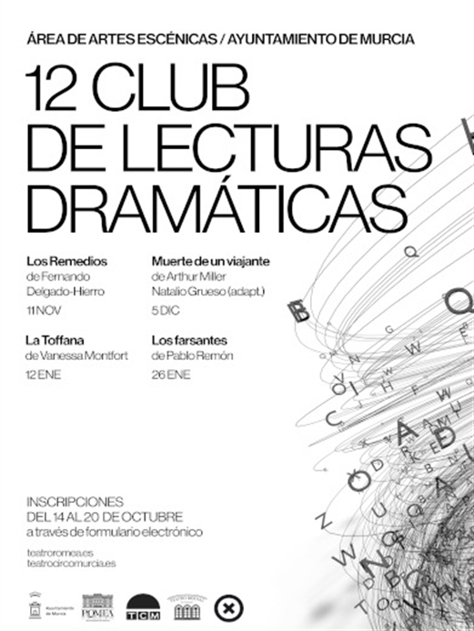  XII EDICIÓN CLUB DE LECTURAS DRAMÁTICAS